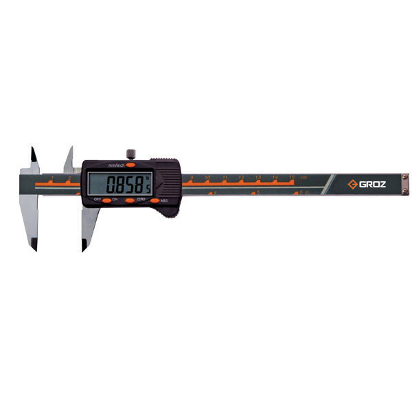 GROZ EDC/6 DIGITAL CALIPER 0-6''/150MM 